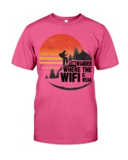 Camping let's wander gift for you Premium Fit Mens Tee tile