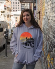 Camping let's wander gift for you Hooded Sweatshirt lifestyle-unisex-hoodie-front-1