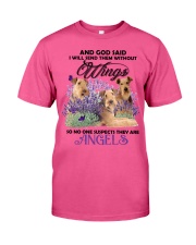 Airedale Terrier Angels without wings Gift for you Classic T-Shirt tile