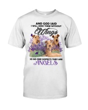 Airedale Terrier Angels without wings Gift for you Classic T-Shirt front