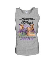 Airedale Terrier Angels without wings Gift for you Unisex Tank tile