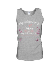 Nana my nickname personalized Unisex Tank tile