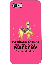 Llama i am totally llama lovers Phone Case tile