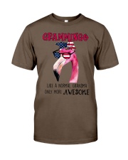 Flamingo Only more awesome Gift for you Classic T-Shirt tile