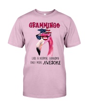 Flamingo Only more awesome Gift for you Classic T-Shirt front