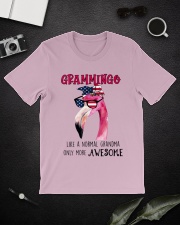 Flamingo Only more awesome Gift for you Classic T-Shirt lifestyle-mens-crewneck-front-16