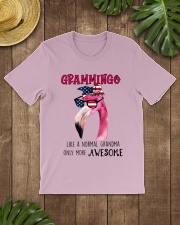 Flamingo Only more awesome Gift for you Classic T-Shirt lifestyle-mens-crewneck-front-18