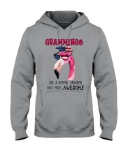 Flamingo Only more awesome Gift for you Hooded Sweatshirt tile