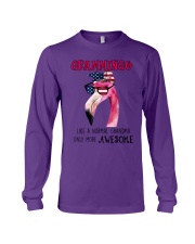 Flamingo Only more awesome Gift for you Long Sleeve Tee tile