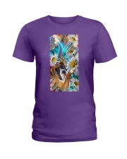 Boxer magical daisye boxer lovers dog moms Ladies T-Shirt tile
