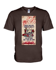 Candles are lit Gift for you V-Neck T-Shirt tile