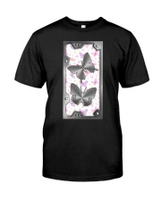 Butterfly cute icon insects bugs lovers Classic T-Shirt tile