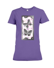 Butterfly cute icon insects bugs lovers Premium Fit Ladies Tee tile