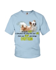 Chihuahua if you are lucky chihuahua lovers Youth T-Shirt tile