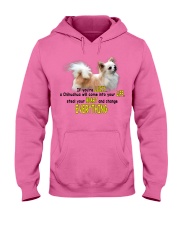Chihuahua if you are lucky chihuahua lovers Hooded Sweatshirt tile