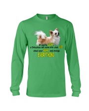 Chihuahua if you are lucky chihuahua lovers Long Sleeve Tee tile