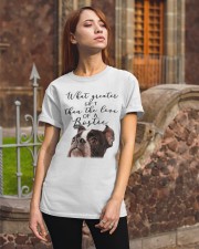 Boston terrier what greater gift Classic T-Shirt apparel-classic-tshirt-lifestyle-06