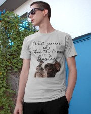 Boston terrier what greater gift Classic T-Shirt apparel-classic-tshirt-lifestyle-17