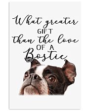 Boston terrier what greater gift Vertical Poster tile