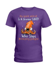 Squid annoying people squid lovers Ladies T-Shirt tile