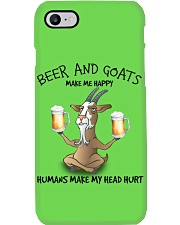 Goat And Beer make me happy Gift for you Phone Case tile