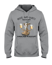 Goat And Beer make me happy Gift for you Hooded Sweatshirt tile