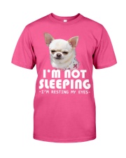 Chihuahua resting my eyes chihuahua lovers Classic T-Shirt tile