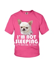 Chihuahua resting my eyes chihuahua lovers Youth T-Shirt tile