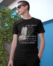 Shih tzu lost you lost me shih tzu lovers Classic T-Shirt apparel-classic-tshirt-lifestyle-17