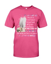 Shih tzu lost you lost me shih tzu lovers Premium Fit Mens Tee tile