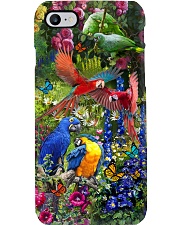 Parrot roses parrot lovers Phone Case i-phone-8-case