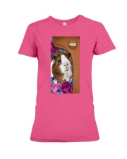 Guinea pig magical gift for guinea pig lover Premium Fit Ladies Tee tile