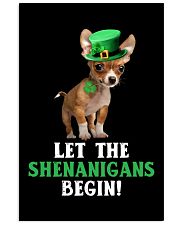 Chihuahua let the shenanigans begins dog mom Vertical Poster tile