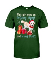 This girl gift for dog lovers gift for you cus Classic T-Shirt tile