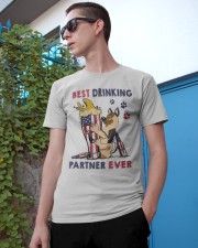 German shepherd best drinking partner Classic T-Shirt apparel-classic-tshirt-lifestyle-17