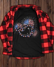Dolphin flag fireworks dolphin lovers Classic T-Shirt apparel-classic-tshirt-lifestyle-front-162
