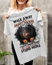 Rottweiler Grumpy Old Man Gift for you Classic T-Shirt apparel-classic-tshirt-lifestyle-front-117