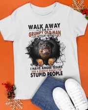 Rottweiler Grumpy Old Man Gift for you Classic T-Shirt apparel-classic-tshirt-lifestyle-front-83