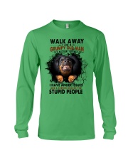 Rottweiler Grumpy Old Man Gift for you Long Sleeve Tee tile