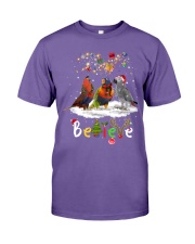 Parrot believe gift for parrot lovers gift for you Premium Fit Mens Tee tile
