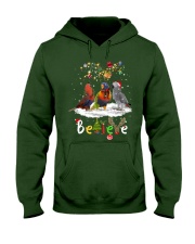 Parrot believe gift for parrot lovers gift for you Hooded Sweatshirt tile