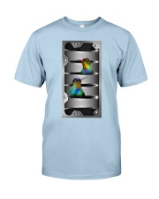 Hummingbird cool and cute gift for bird lover Classic T-Shirt tile