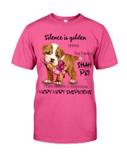 Shah Pei Silence is very suspicious Gift for you Classic T-Shirt tile