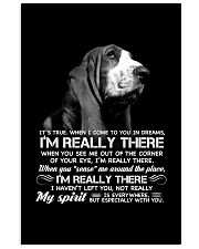 Basset hound i am really there basset hound lover Vertical Poster tile