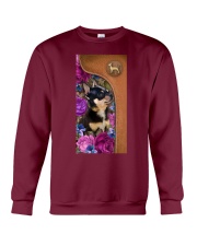 Chihuahua magical gift for dog mom Crewneck Sweatshirt tile