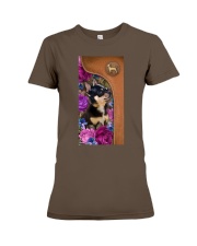 Chihuahua magical gift for dog mom Premium Fit Ladies Tee tile