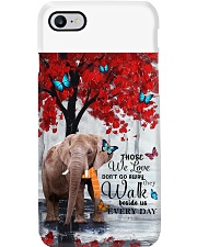 Elephant they walk beside us animal lover Phone Case tile