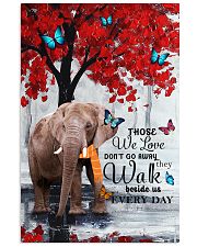 Elephant they walk beside us animal lover 11x17 Poster front