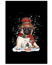 Pug christmas ball gift for pug mom dog lover Vertical Poster tile