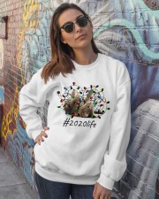 Cat special year gift for cat lover Crewneck Sweatshirt lifestyle-unisex-sweatshirt-front-3